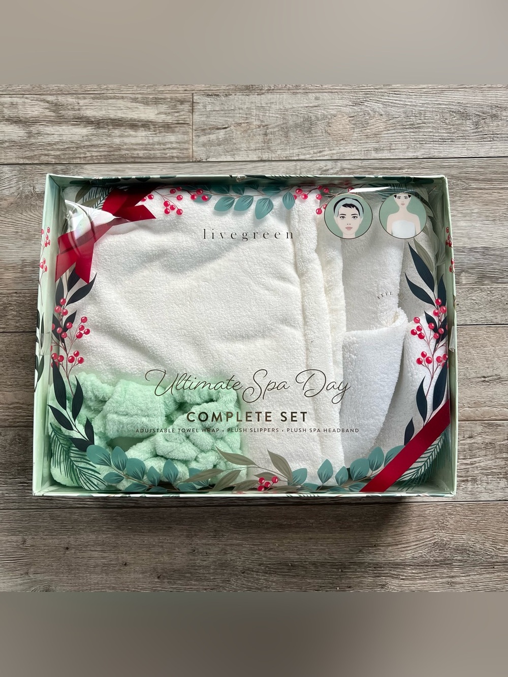NIB Livegreen Ultimate Spa Day Set